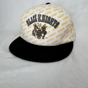 Vintage Army Black Knights USA Military SnapBack Trucker Hat